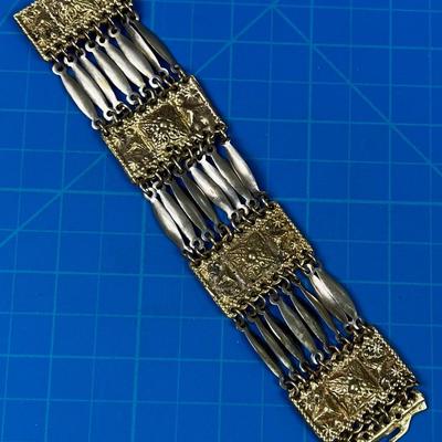 Antique Silver / Brass Bracelet