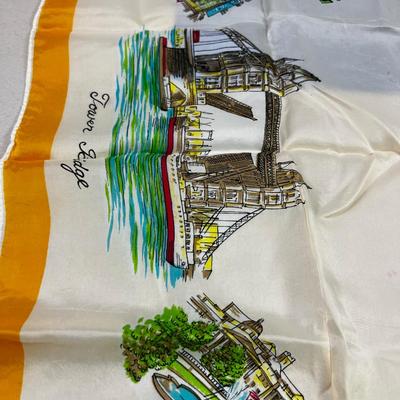London Silk Scarf VINTAGE 