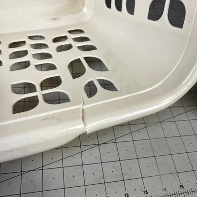 Laundry Basket and Garbage Can 
