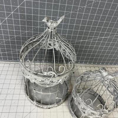 Nested Bird Cages Set Decorative