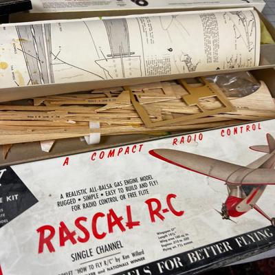 Parts & Pieces, Fuel, Boxes for Vintage Model Air Plane