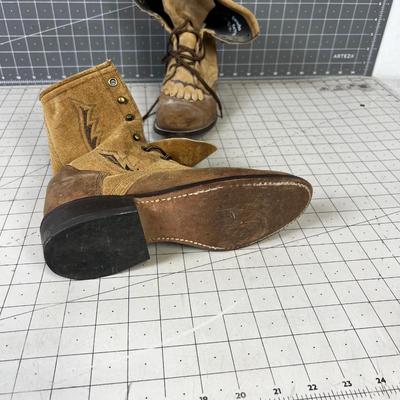 Laredo Lace-Up Riding Boot 