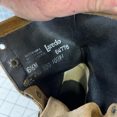 Laredo Lace-Up Riding Boot 