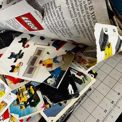 GIANT LEGO LOT, Directions, Magazines STUFF