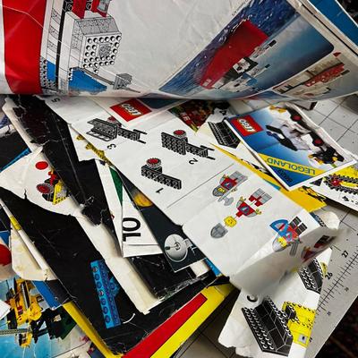 GIANT LEGO LOT, Directions, Magazines STUFF