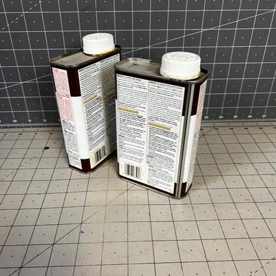 Watco Danish Oil, Natural and Medium Walnut (Opened) 