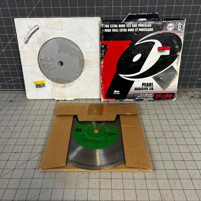 (3) 10" Saw Blades For Tile or Stone