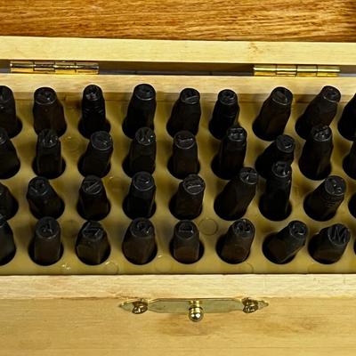 Letter Punch Set for Metal 