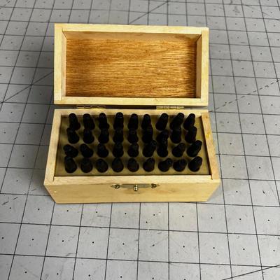 Letter Punch Set for Metal 