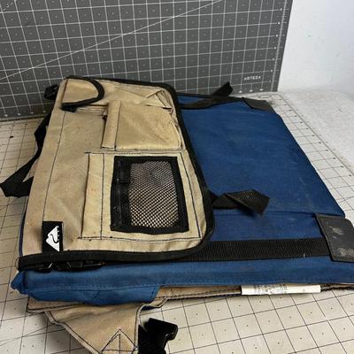 Stadium or Boat Portable Seat with Place for do-das