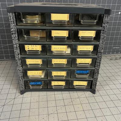 Tote Full of Fish Hooks 