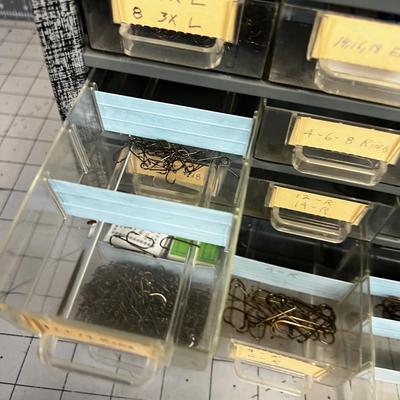 Tote Full of Fish Hooks 