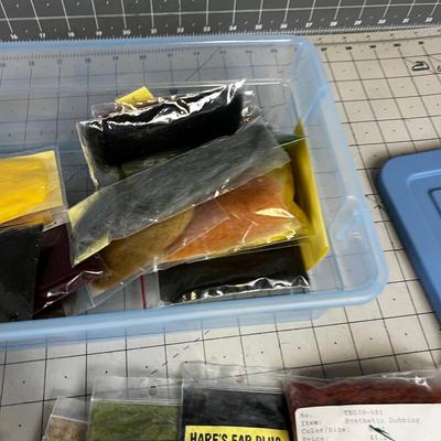 Small Tub of Dubbing (Wool Hair for Hackles) 
