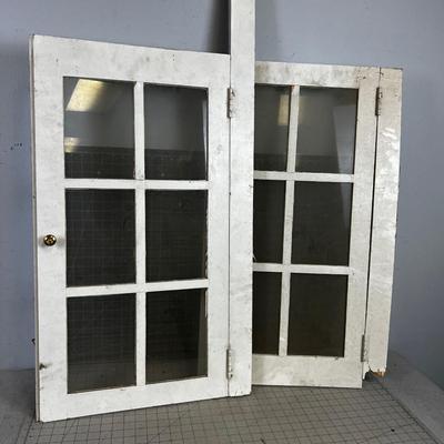 MULLION GLASS CABINET DOORS