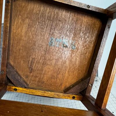 Antique Mission Oak Side Chair