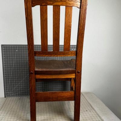 Antique Mission Oak Side Chair