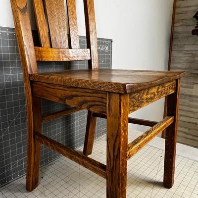 Antique #2  Mission Oak Side Chair