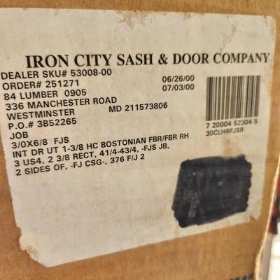 Iron City Sash & Door Never used