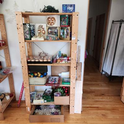 Large Christmas Decor Lot , Ornaments, Light strings and More WYSIWYG