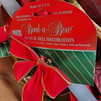 Christmas Lot of Jingle bells, Wreath Hangers