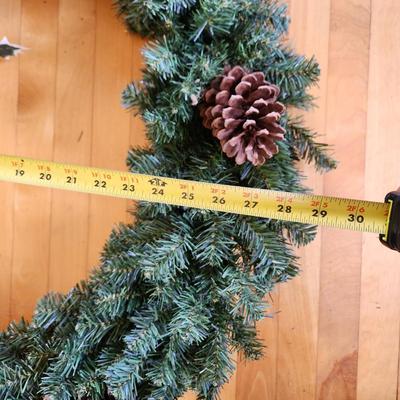 Lot of 6 Christmas Door Wreaths