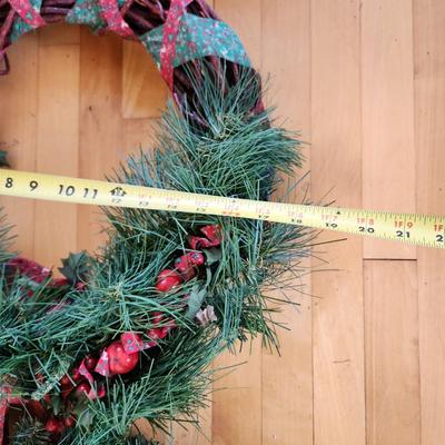 Lot of 6 Christmas Door Wreaths