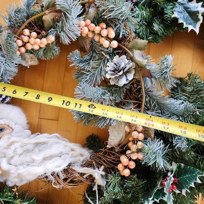 Lot of 6 Christmas Door Wreaths