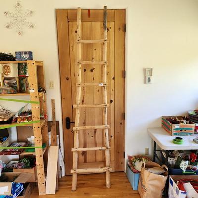 Southwestern Kiva decor Ladder 24x96