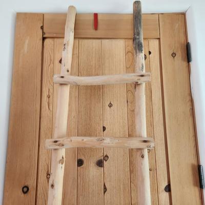 Southwestern Kiva decor Ladder 24x96