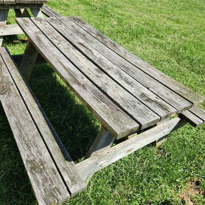 Wood Picnic Table #2