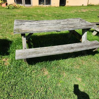 Wood Picnic Table #2