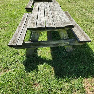 Wood Picnic Table #3