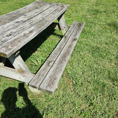 Wood Picnic Table #3