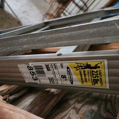 Werner Job Master 8 ft. ladder Model 368