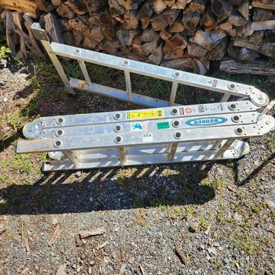 Werner Duty Master Ladder M8-16  Aluminum Multi-Master Articulated