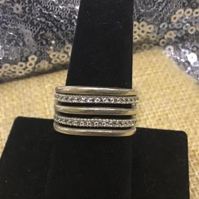 Gorgeous Large Silver 925 Band