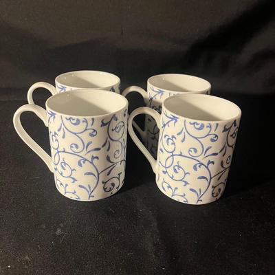 Spode Home Blue Indigo Four Person Dish Set (K-MG)