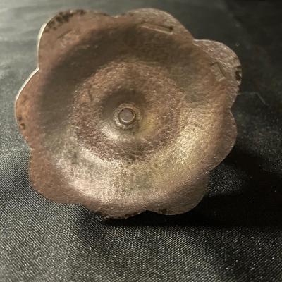 Pewter Candlesticks & Lamp (LR-MG)