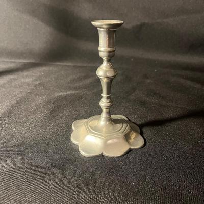Pewter Candlesticks & Lamp (LR-MG)
