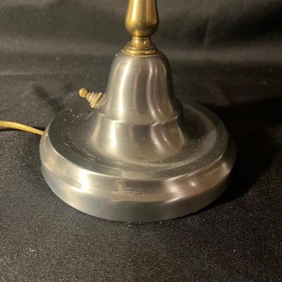 Pewter Candlesticks & Lamp (LR-MG)