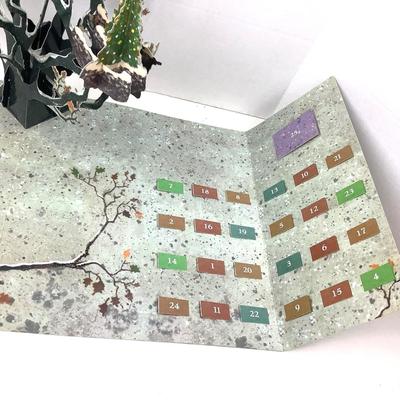341 Metropolitan Museum Of Art Advent Pop Up Calendar & 8 LED Candles