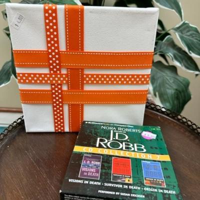 JD 3 books on CD and wall hanging