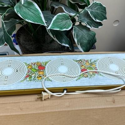 Vintage Party Hostess warming Tray