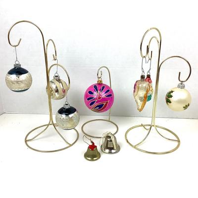 347 Assorted Vintage Glass Christmas Ornaments