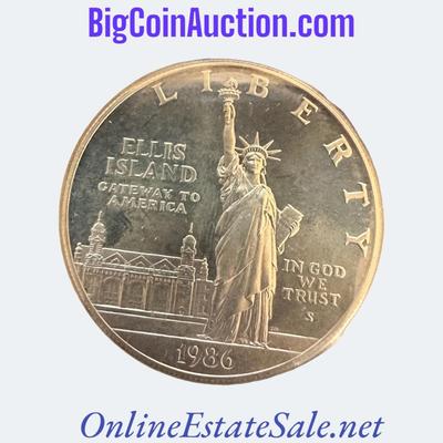 1986-S STATUE OF LIBERTY DOLLAR COIN