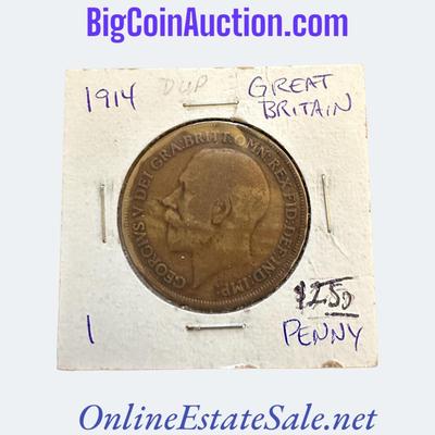 1914 GREAT BRITAIN PENNY