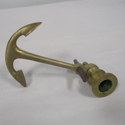 Brass Anchor Candle Snuffer