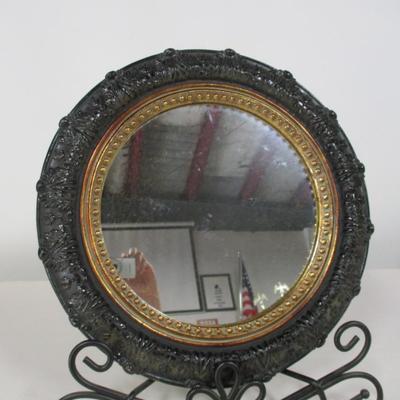 Round Decorative Framed Mirror