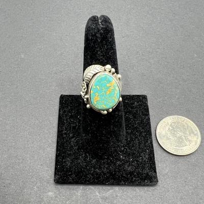 Ornate Turquoise Ring