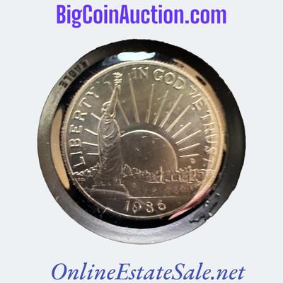 1986  U.S. LIBERTY HALF DOLLAR